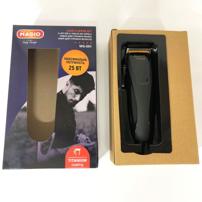 Машинка для стрижки Magio MG-591 мережева 220V (tf5559) - фото 15