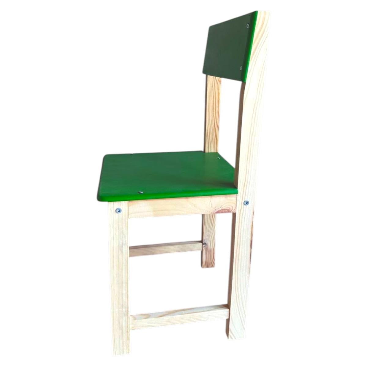 Детский стульчик деревянный Kolodo 56 см Зеленый - фото 7 Детский стульчик деревянный Kolodo 56 см Зеленый - фото 7