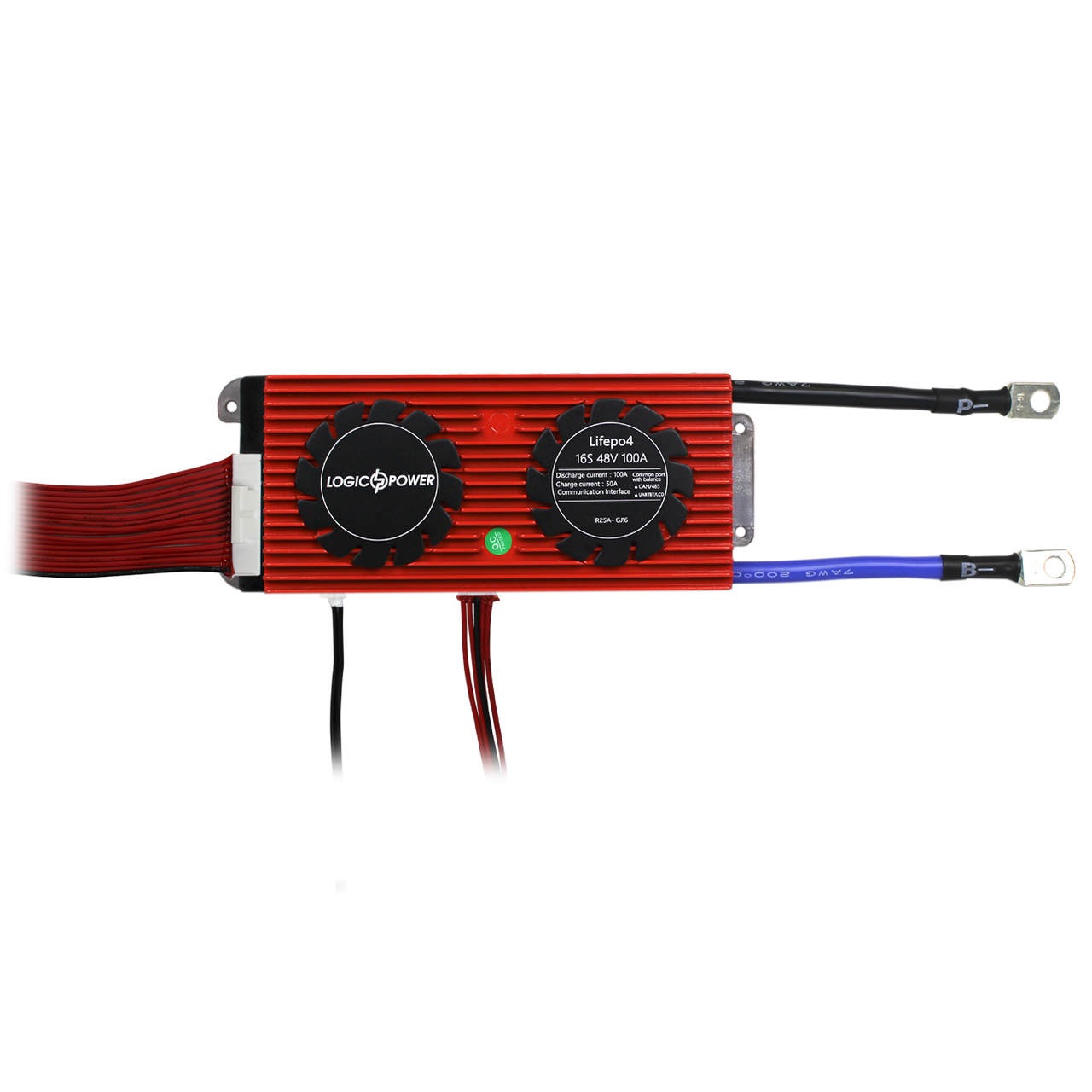 Плата BMS Smart LP LiFePO4 48V 16S Dis 100A Ch 50A UART/RS485/CAN