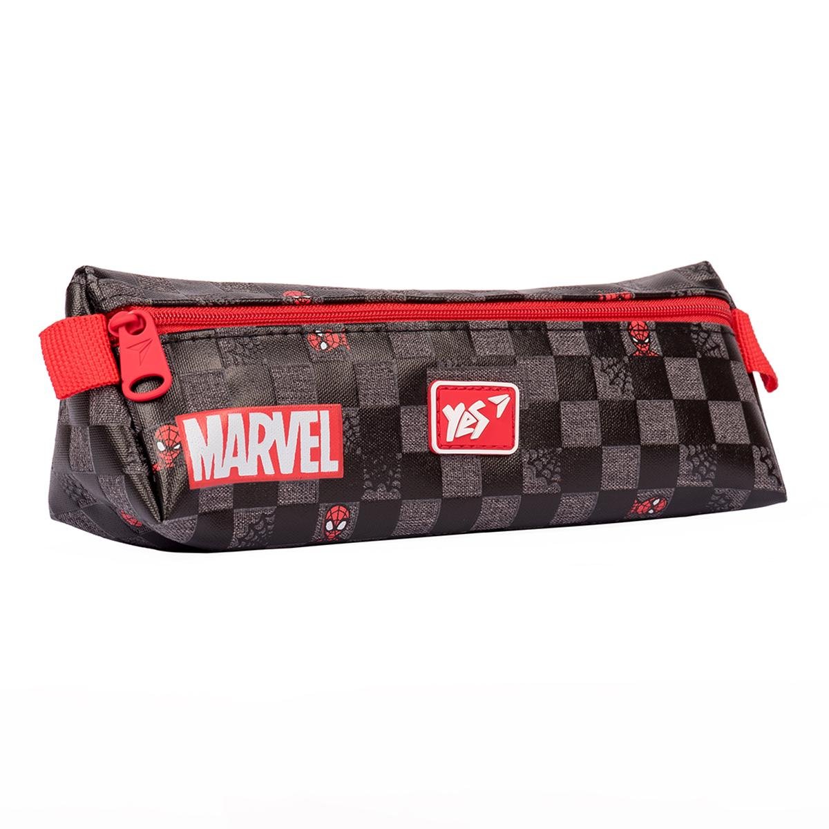 Пенал мягкий YES UN-01 Marvel Spiderman Черный (533036)