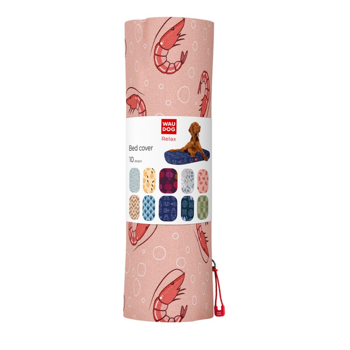 Чохол для лежанки WAUDOG Relax Креветки М 80х55 см 45 см (Collar1309-0109)