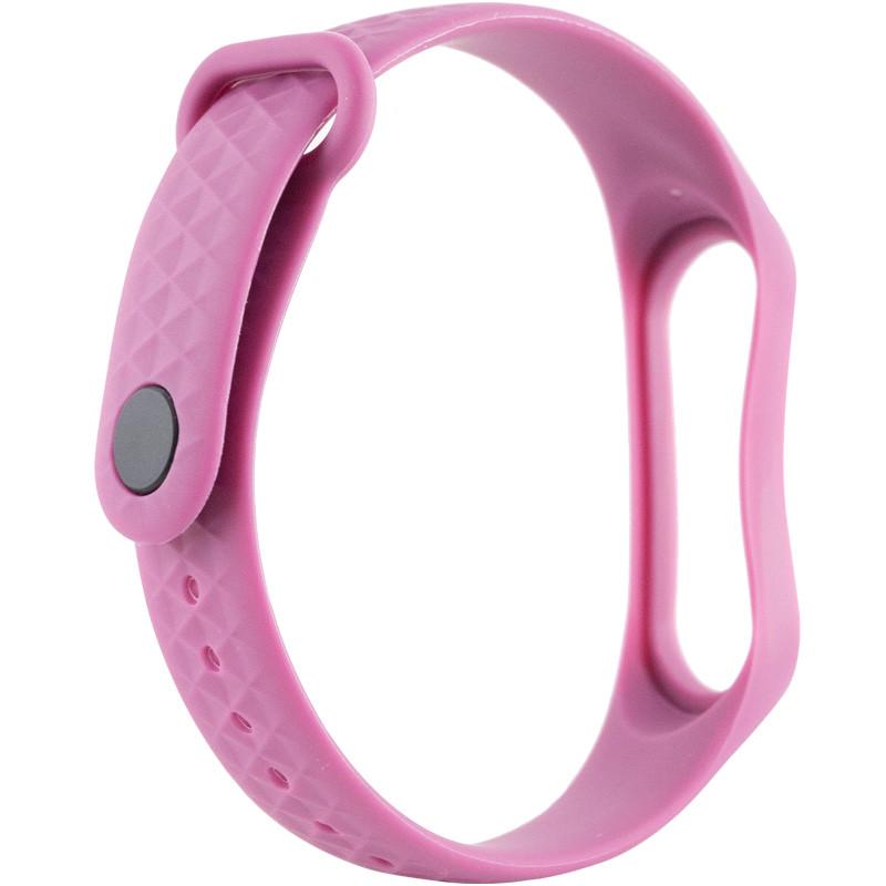 Ремешок силиконовый Rhomb для Xiaomi Mi Band 3/4 Violet (00000030247_12)
