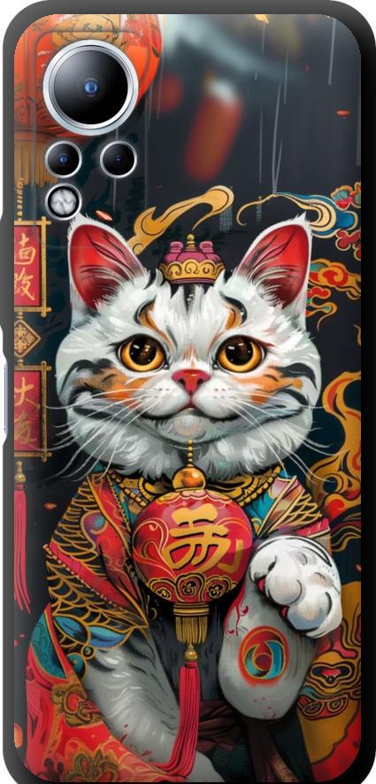 Чехол на Infinix Note 12 China Cat v2 (6135b-2927-42517)
