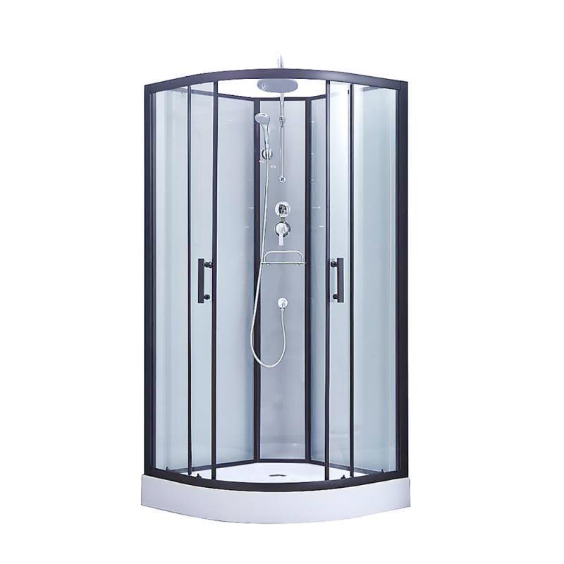 Душевой бокс Lidz Majatek SB90x90.BLA.LOW.TR (LMSB9090BLALOWTR)