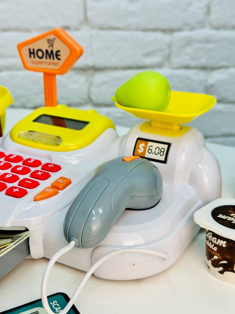 Детский игровой набор интерактивный Игра Магазин Кассовый аппарат (2699886263) - фото 6