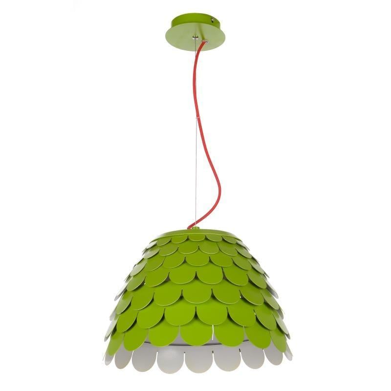 Люстра лофт для спальни подвесная Brille BL-117S/1 E27 GR