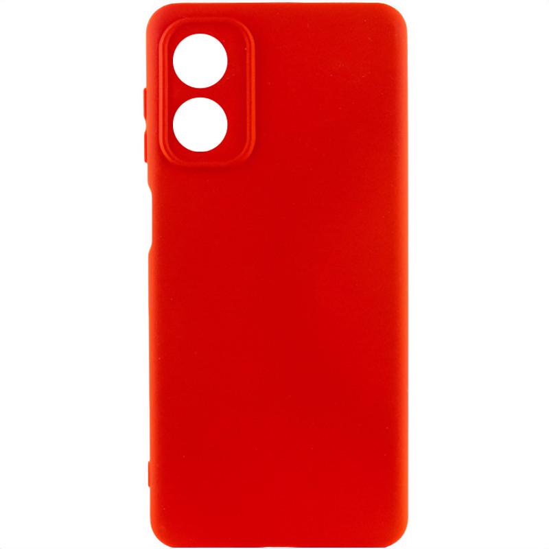 Противоударный чехол Silicone Cover Lakshmi Full Camera (A) для Motorola Moto G04 Красный / Red