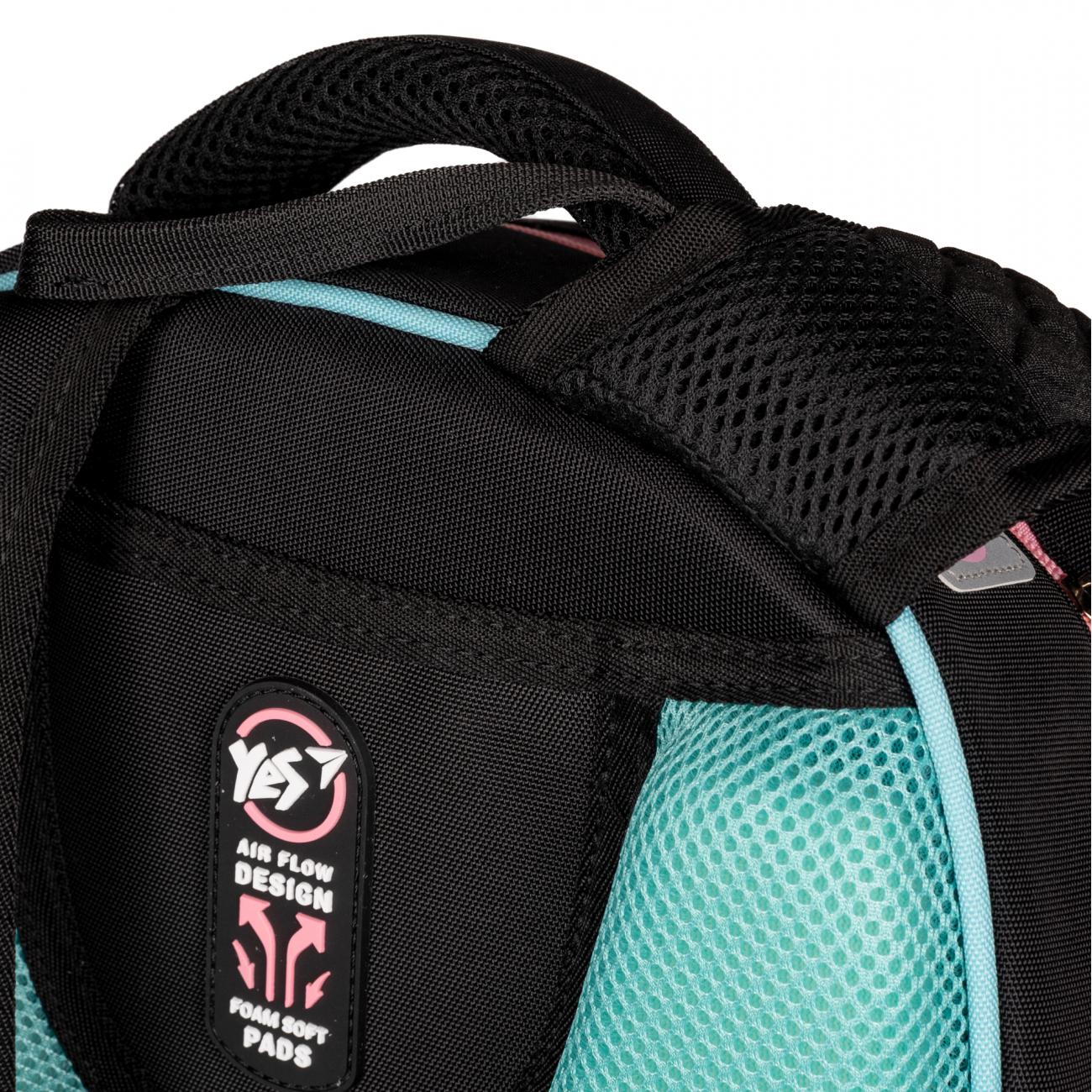 Рюкзак шкільний ортопедичнийй Yes Pusheen з пеналом і ланчбоксом (202775) - фото 9