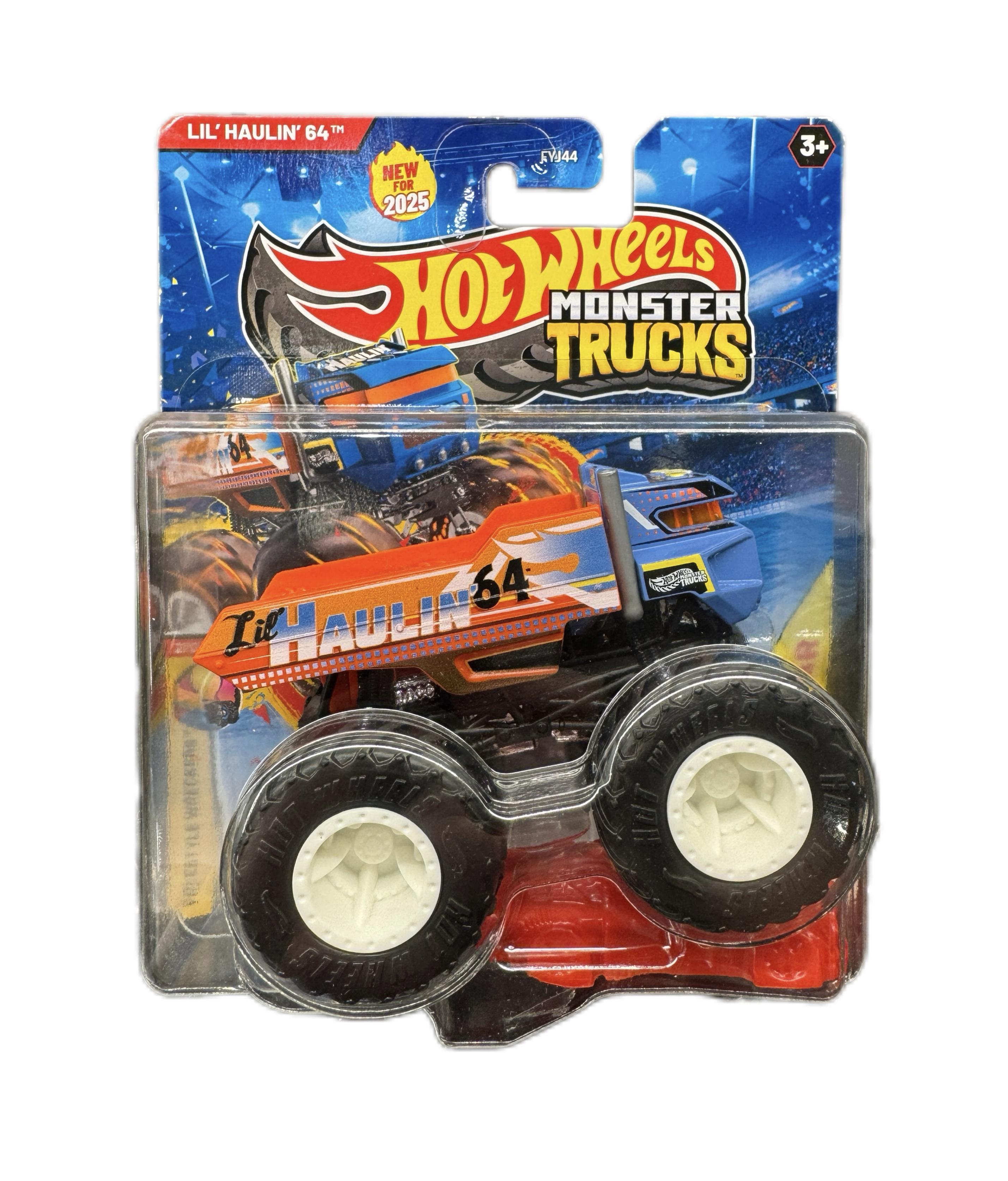 Машинка-внедорожник Hot Wheels Monster truck Lil' Haulin' 64 2025