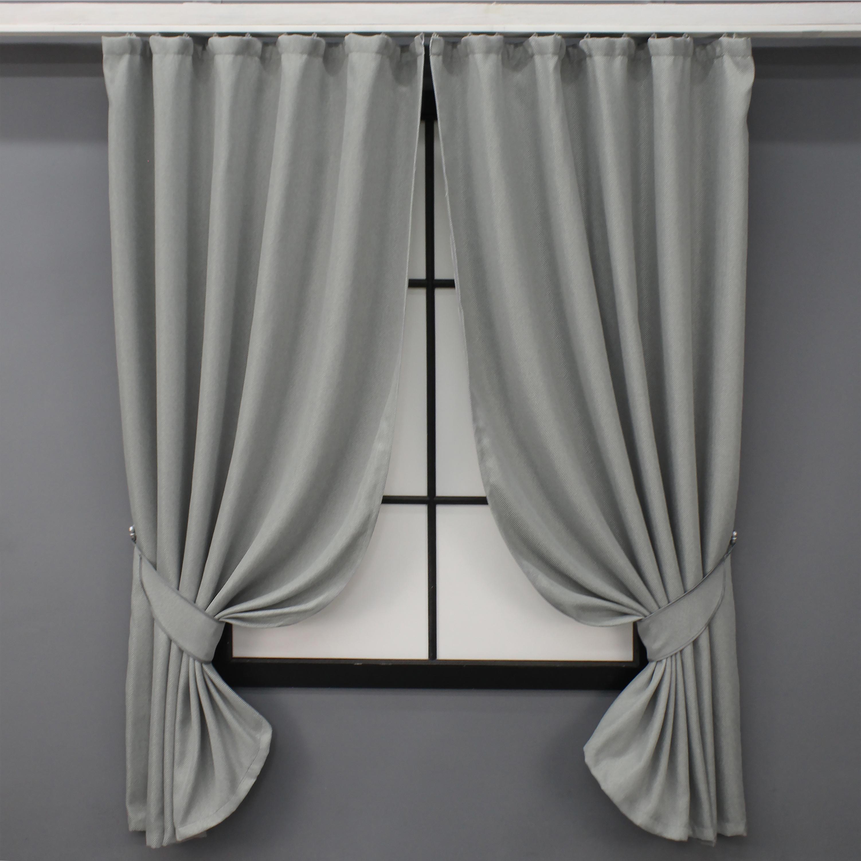 Комплект коротких штор VR-Textil Лен-Блекаут Льон Мішковина № 867ш 130х170 см 2 шт. Світло-сірий (35-0176) Комплект коротких штор VR-Textil Лен-Блекаут Льон Мішковина № 867ш 130х170 см 2 шт. Світло-сірий (35-0176)