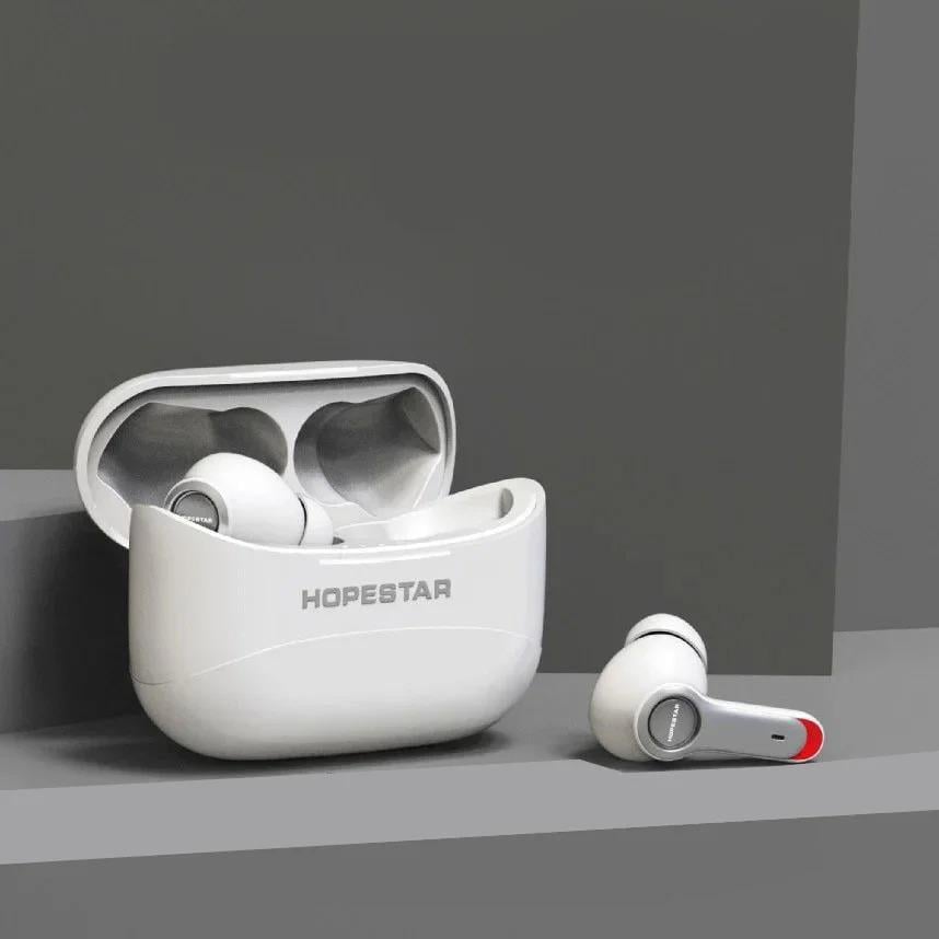 Наушники беспроводные Hoppe S23 Bluetooth 5.0 с зарядным кейсом Белый (95592\1del)