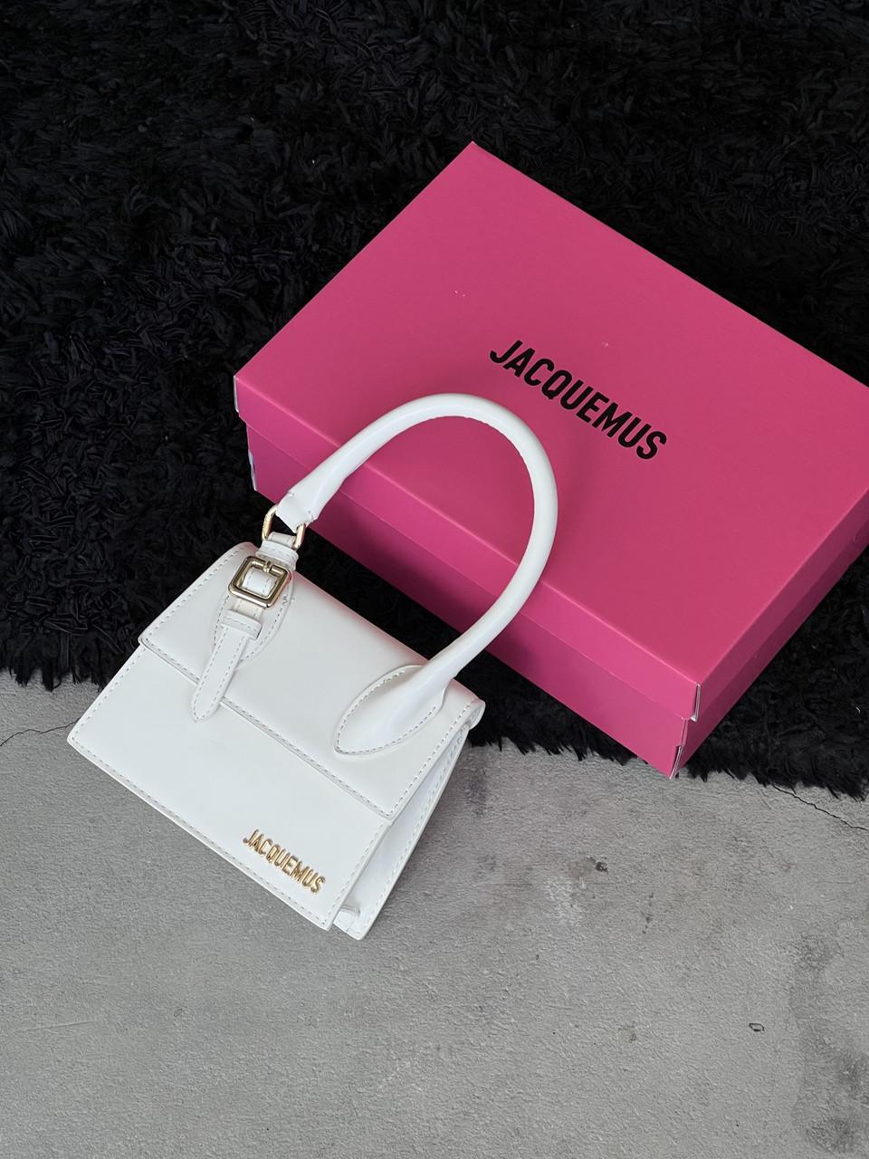 Сумка женская Jacquemus Le Chiquito Moyen Boucle Premium Белый (2662747787)