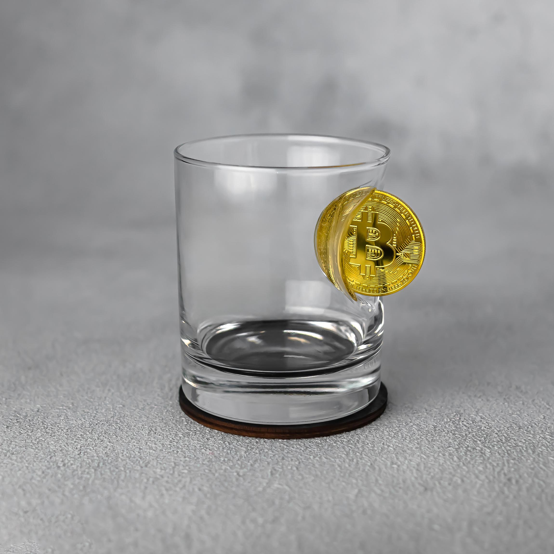 Набор на 2 стакана с биткоинами (24904918) - фото 4 Набор на 2 стакана с биткоинами (24904918) - фото 4