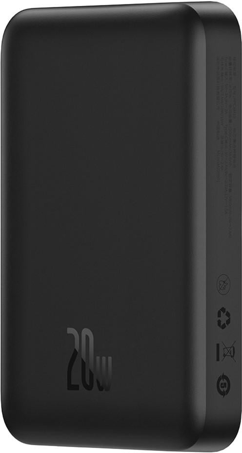 Повербанк Baseus Magnetic Mini 10000 mAh 20W Black (PPCX030001) - фото 7