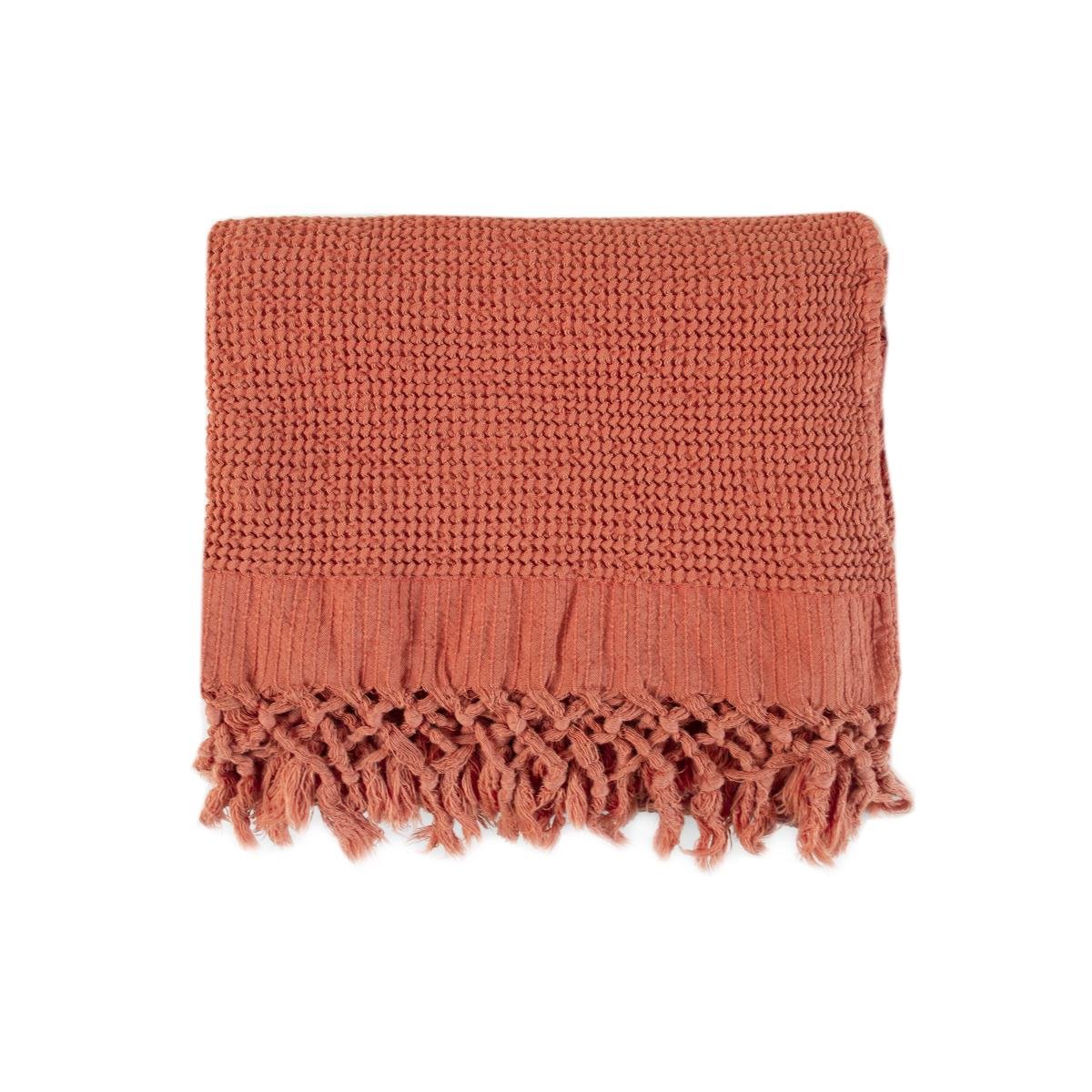 Плед Lotus Home Rius kiremit цегляний 130x170 см (svt-2000022331333) - фото 2 Плед Lotus Home Rius kiremit цегляний 130x170 см (svt-2000022331333) - фото 2