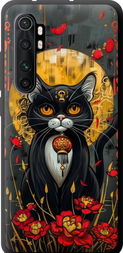 Чехол на Xiaomi Mi Note 10 Lite China Cat (6134b-1937-42517)