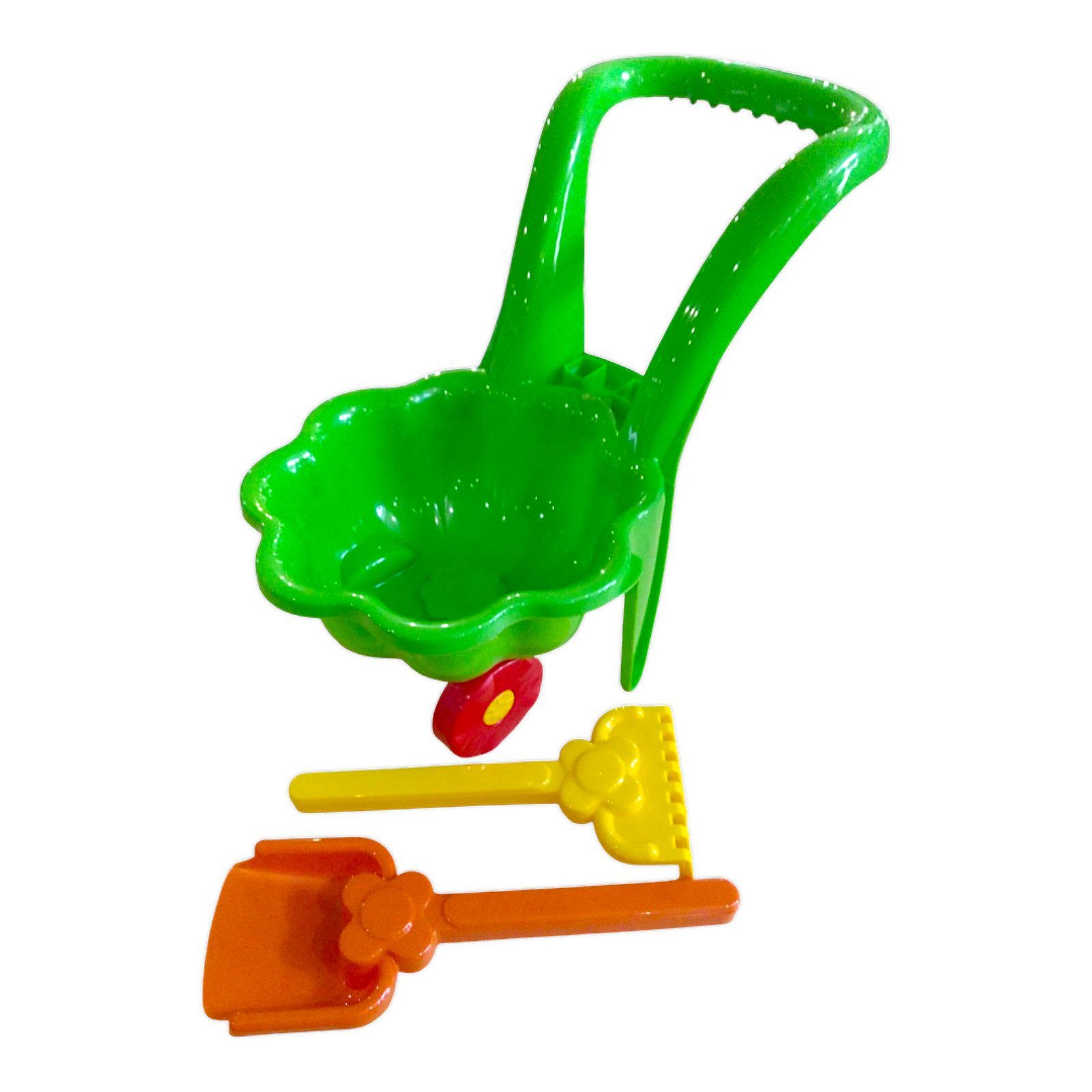 Дитяча тачка "Ромашка" Marmat Зелена - фото 4