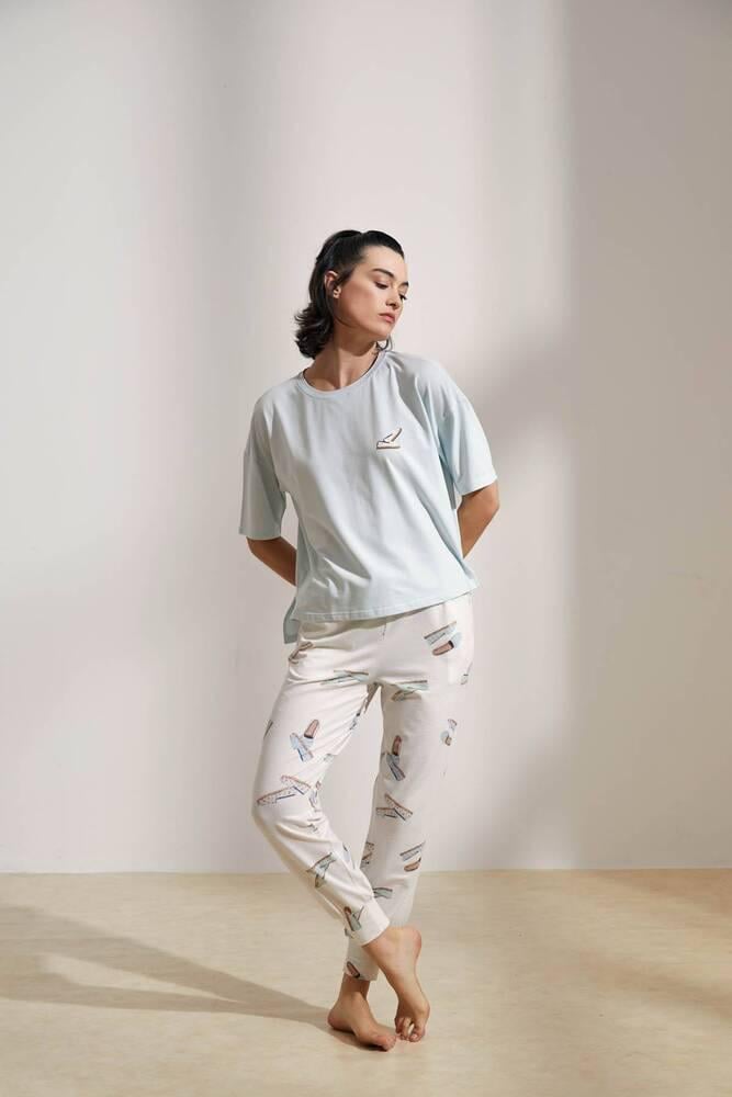 Пижама Hays 36472-TKM24B-001-104B женская S Голубой