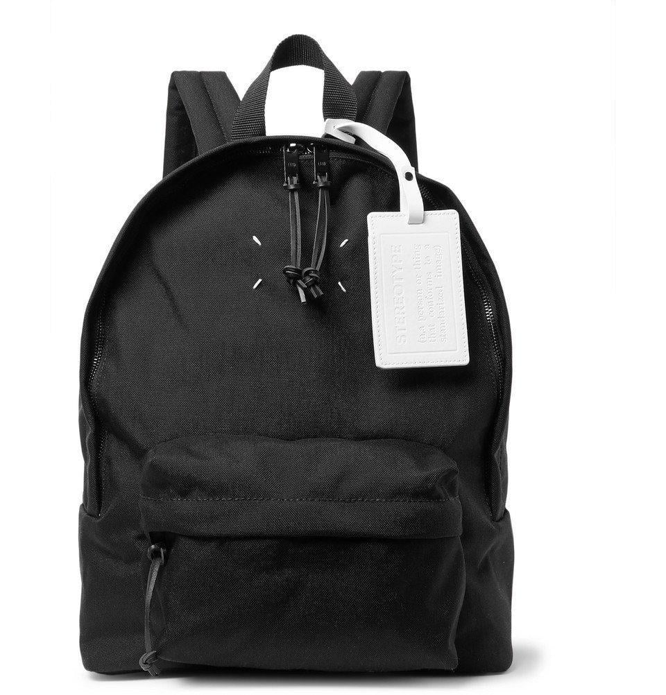 Рюкзак Maison Margiela Canvas Backpack Black (3092944813)
