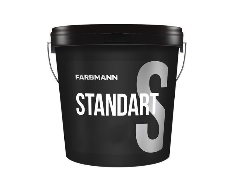 Краска фасадная силиконовая Farbmann Standart S 4,5 л Белый В1 (1994504187) Краска фасадная силиконовая Farbmann Standart S 4,5 л Белый В1 (1994504187)