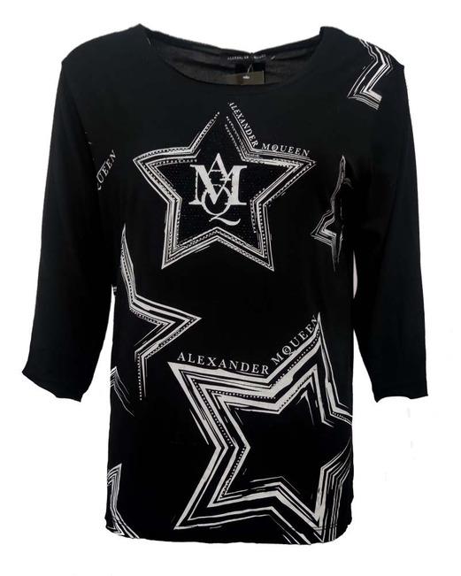 Футболка Alexander McQUEEN P-8104 р.M Черный 40053
