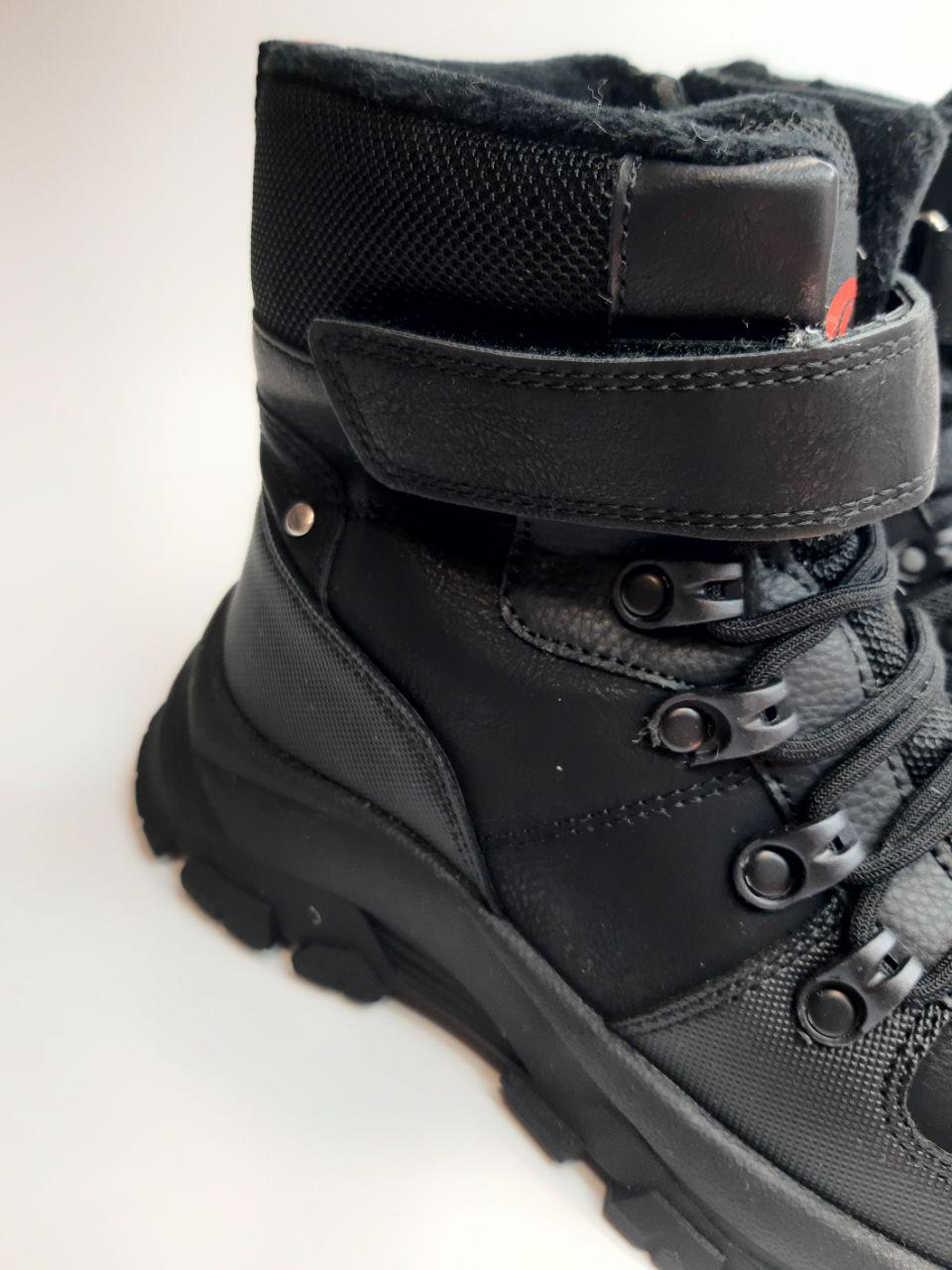 Ботинки зимние Clibee для мальчика р. 34 22,5 см Черный (616 HС black) - фото 2 Ботинки зимние Clibee для мальчика р. 34 22,5 см Черный (616 HС black) - фото 2