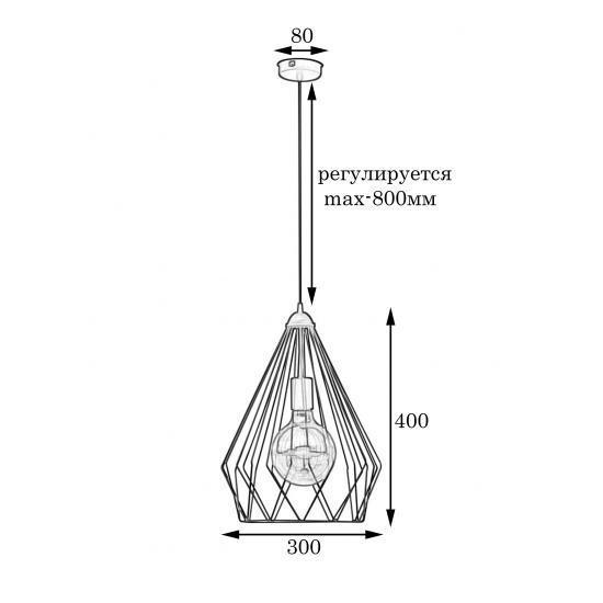 Подвесной светильник MSK Electric Silvia NL 430 WH (614626) - фото 5 Подвесной светильник MSK Electric Silvia NL 430 WH (614626) - фото 5