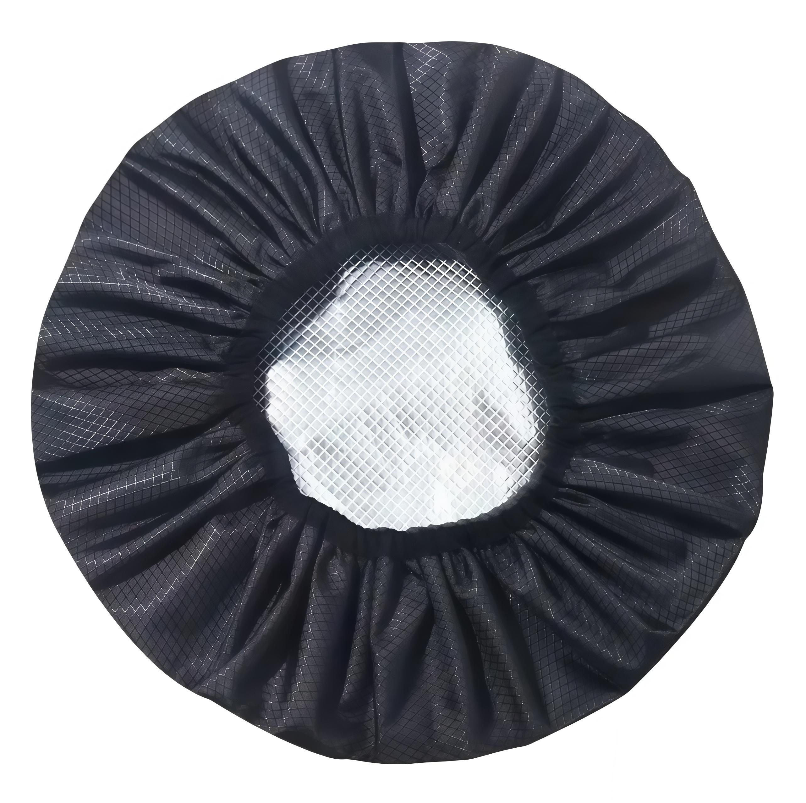 Шапочка самонагревающаяся из оловянной фольги для ухода за волосами Черный