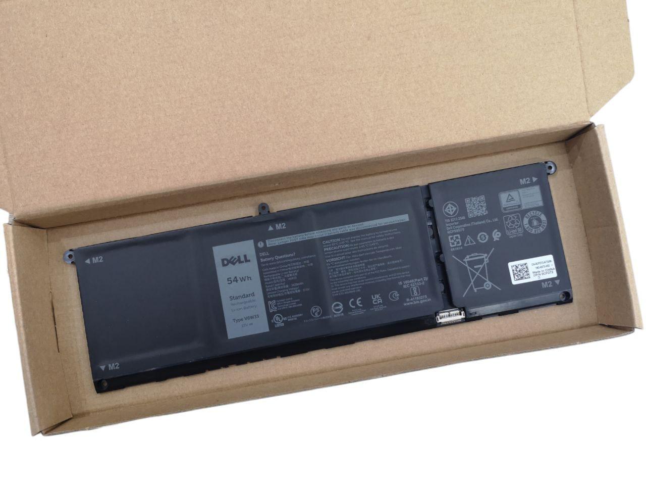 Аккумулятор для Dell Latitude 3320/Inspiron 15 551/5410/V6W33 3420 mAh 54Wh