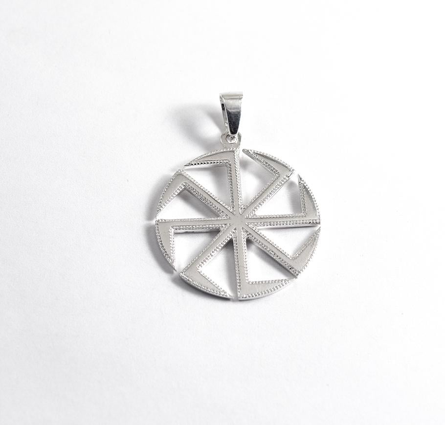 Подвес оберег славянский Maxi Silver 5432 Коловрат (85432)