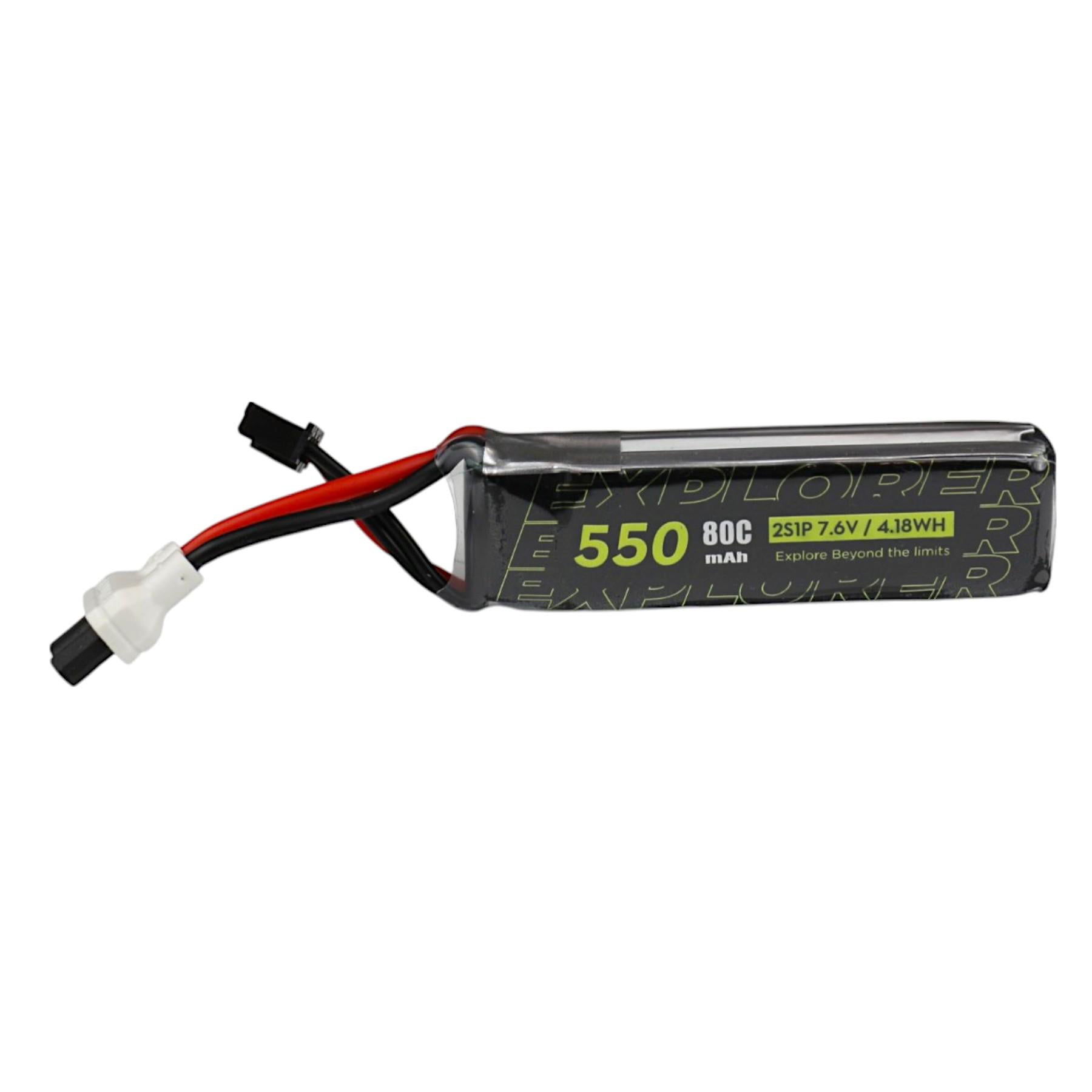 Аккумулятор Flywoo Explorer 550 mAh HV 2s 80C с разъемом XT30 2 шт. (92171)