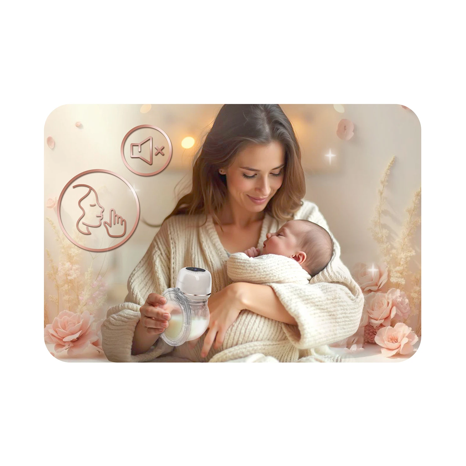 Молокоотсос Nukido NK-963 электрический аккумуляторный свободные руки - фото 9 Молокоотсос Nukido NK-963 электрический аккумуляторный свободные руки - фото 9