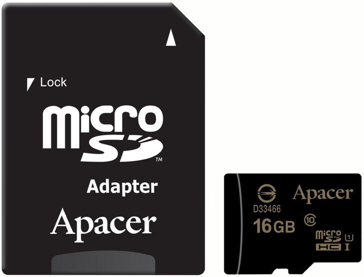 Карта памяти microSDHC Apacer 16 Gb class 10 Карта памяти microSDHC Apacer 16 Gb class 10