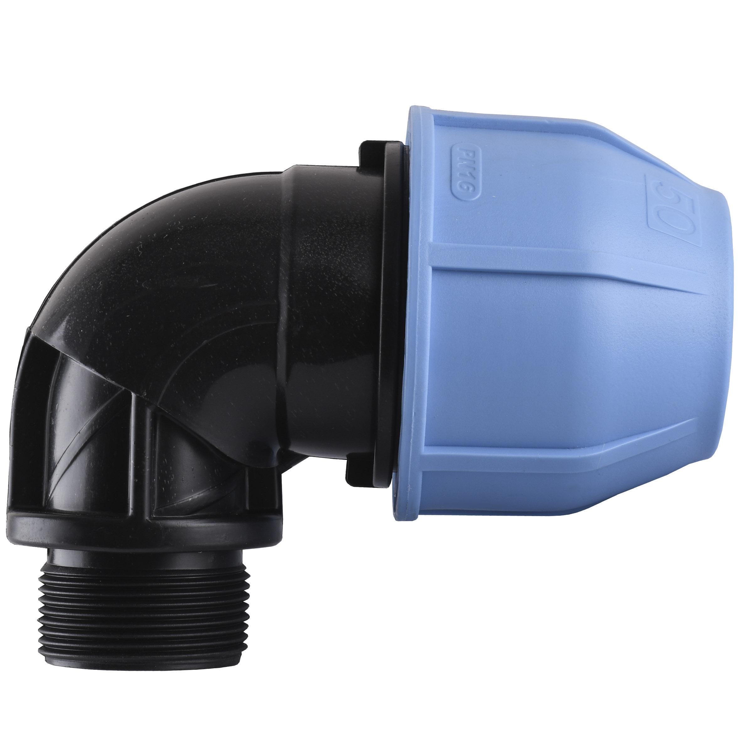 Коліно Vsplast ПНД 50x1 1/2" ЗР 4003 (000007899)