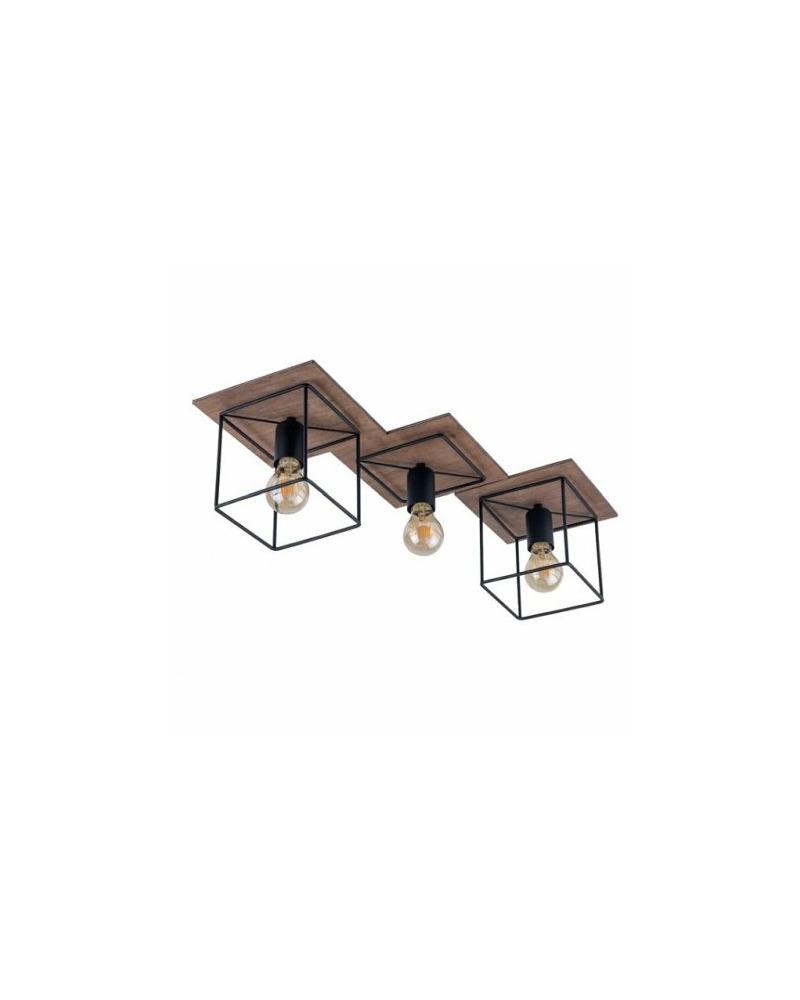 Люстра Nowodvorski 9043 Coba E27 3x60W IP20 Brown (11824039)