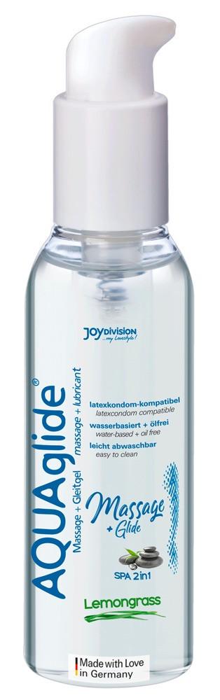 Лубрикант JoyDivision AQUAglide Massage/Glide Lemongrass 200 мл (2179333193)