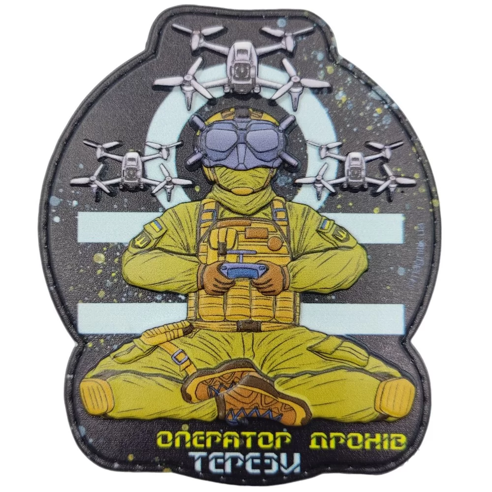 Патч объемный 3D "Оператор дронів Терези" ПВХ (07131022)