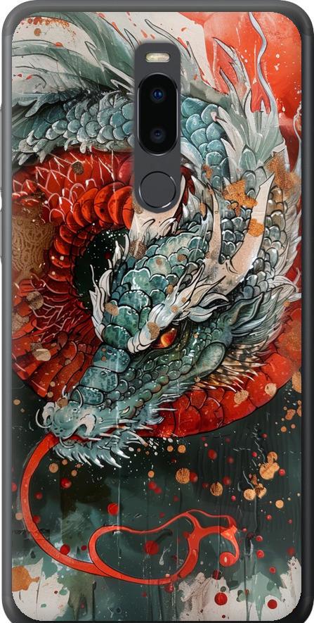 Чехол на Meizu Note 8 Стихия огня (6101u-1610-42517)