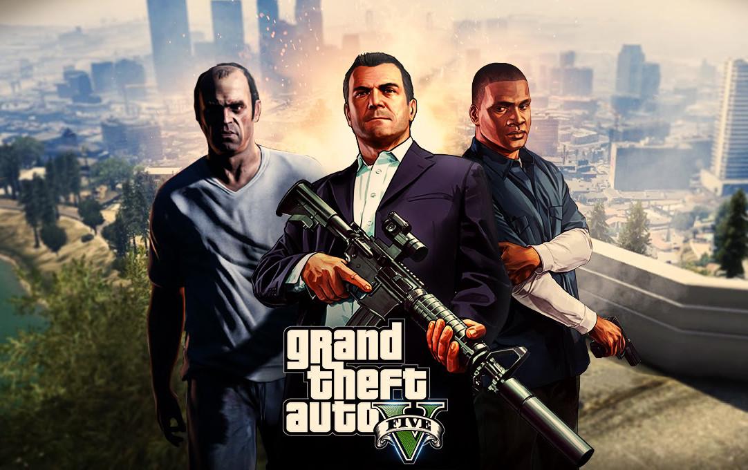 Картина GTA Команда 5 (DS632)