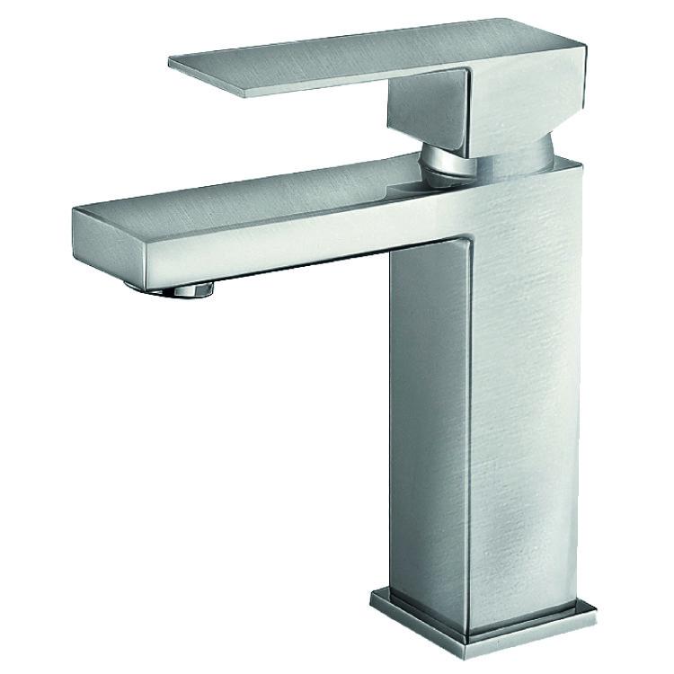 Смеситель для умывальника MIXXUS KUB-001-Heavy из нержавеющей стали SUS304 (MI6347)