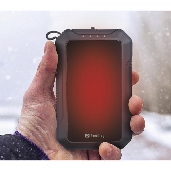 Портативное зарядное устройство Sandberg Hand Warmer 10000 mAh Black (420-65) - фото 6