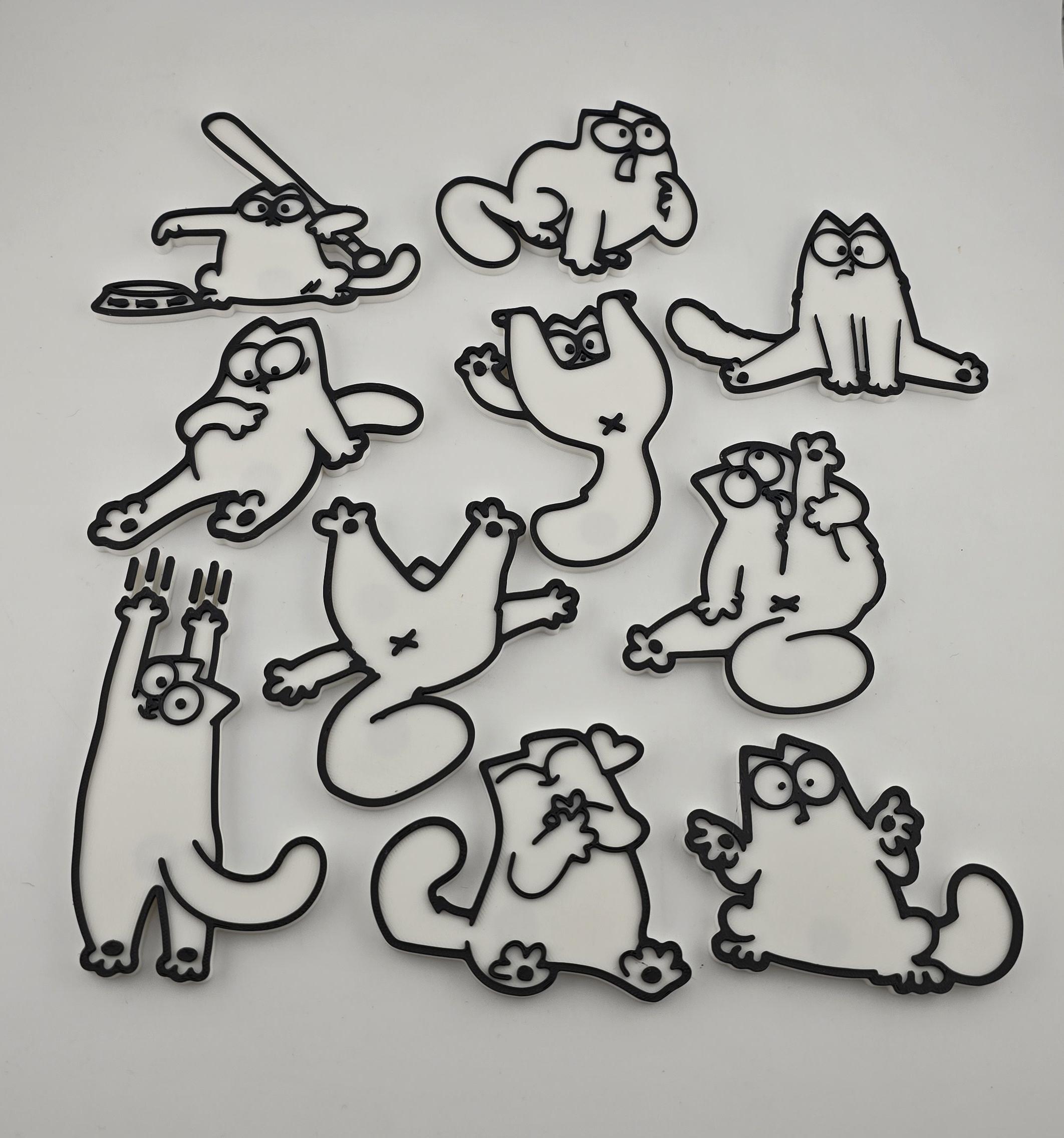 Магніти на холодильник Simon's Cat Магніти на холодильник Simon's Cat