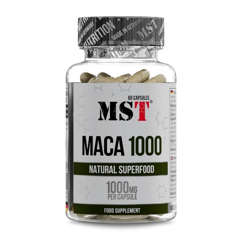 Мака перуанская MST Maca 1000 mg 60 капс.