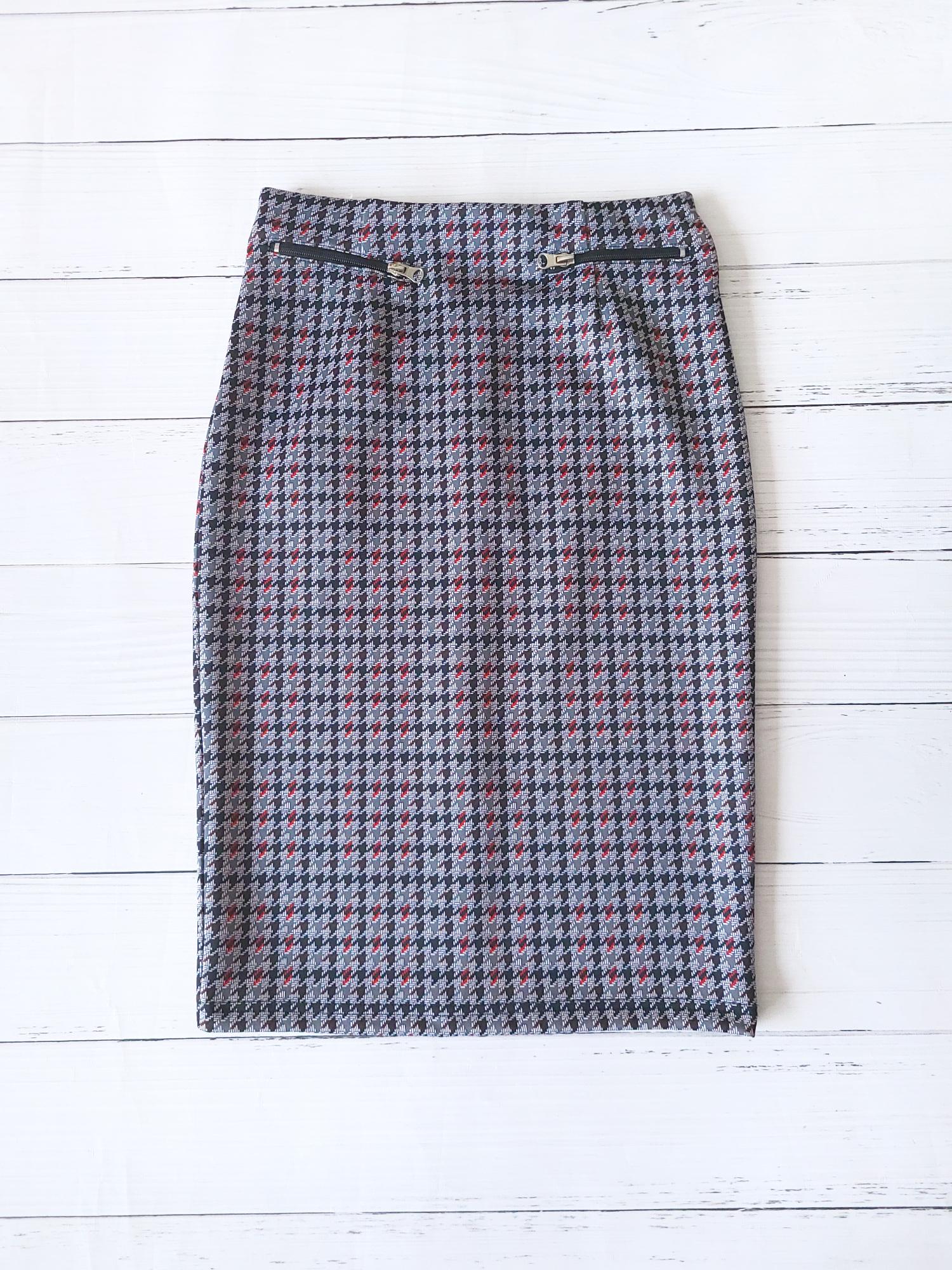 Юбка карандаш 3738 S Серый (42)