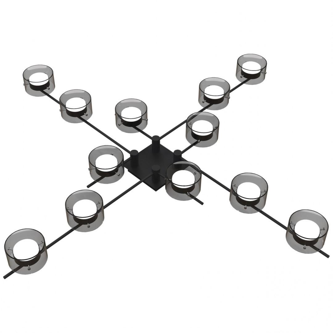 Люстра STR FJORD-GX-12S BK Черный (V6919120221872)
