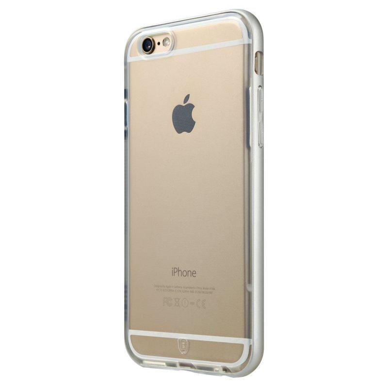 Чохол-накладка Baseus Fusion Series Case for iPhone 6/6S, Silver