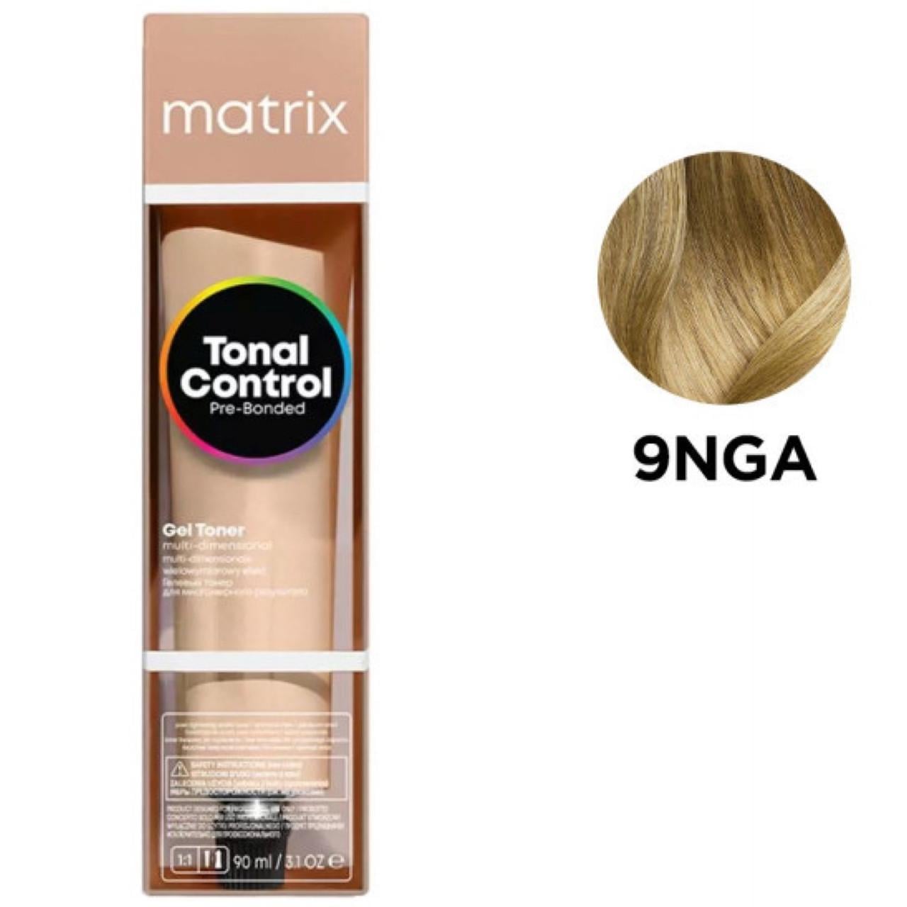 Тонер-краска гелевый на кислотной основе Matrix Tonal Control Pre-Bonded Acidic Gel Toner 9NGA 90 мл Тонер-краска гелевый на кислотной основе Matrix Tonal Control Pre-Bonded Acidic Gel Toner 9NGA 90 мл