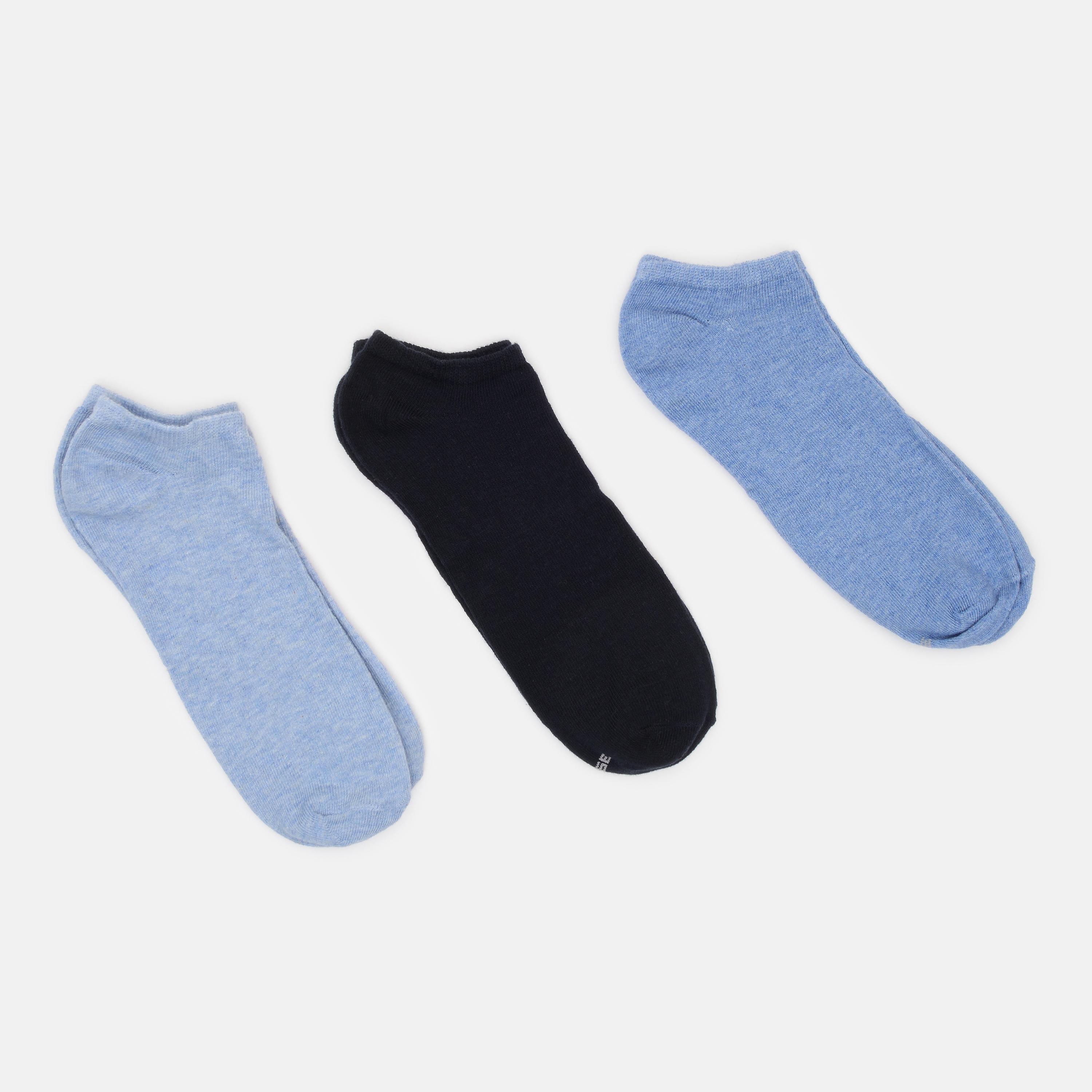 Шкарпетки C&A 3 пари р. 39-42 Темно-синій/Блакитний (2409222512)