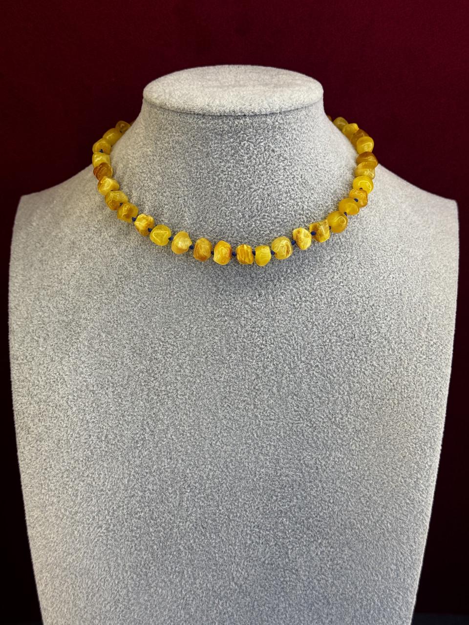 Бусы детские из янтаря 33 см (у -30)