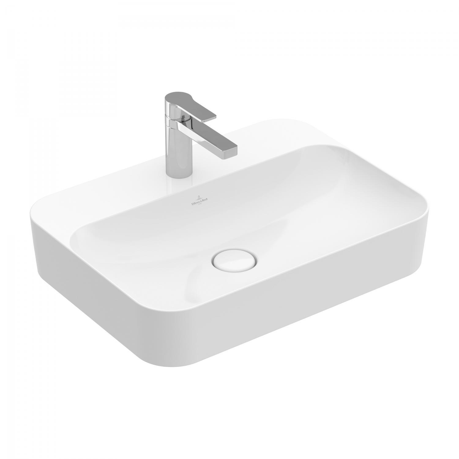 Умывальник накладной Villeroy&Boch FINION 414261R1 600x445x115 мм Белый (195378)